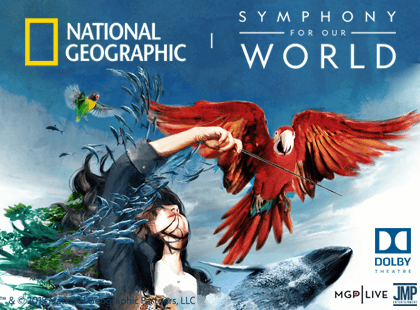 National Geographic Live: Symphony For Our World at San Diego Civic Theatre