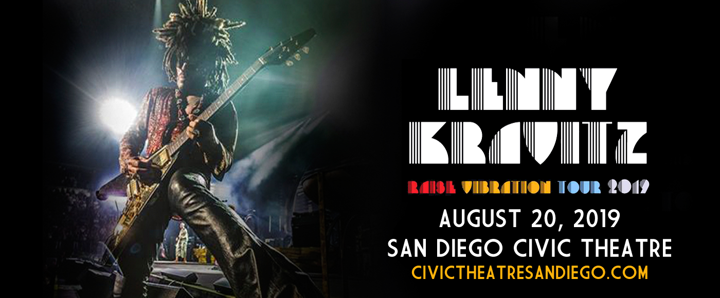 Lenny Kravitz at San Diego Civic Theatre tickets Lenny Kravitz at San Diego Civic Theatre