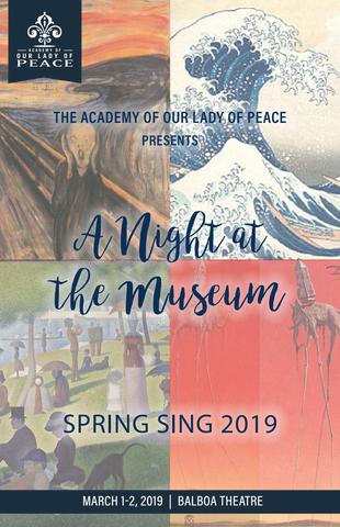 Our Lady Of Peace Spring Sing at San Diego Civic Theatre