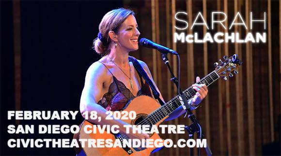 Sarah McLachlan at San Diego Civic Theatre
