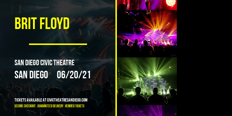 Brit Floyd at San Diego Civic Theatre tickets Brit Floyd at San Diego Civic Theatre