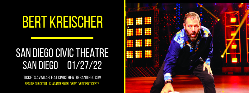 Bert Kreischer at San Diego Civic Theatre tickets Bert Kreischer at San Diego Civic Theatre
