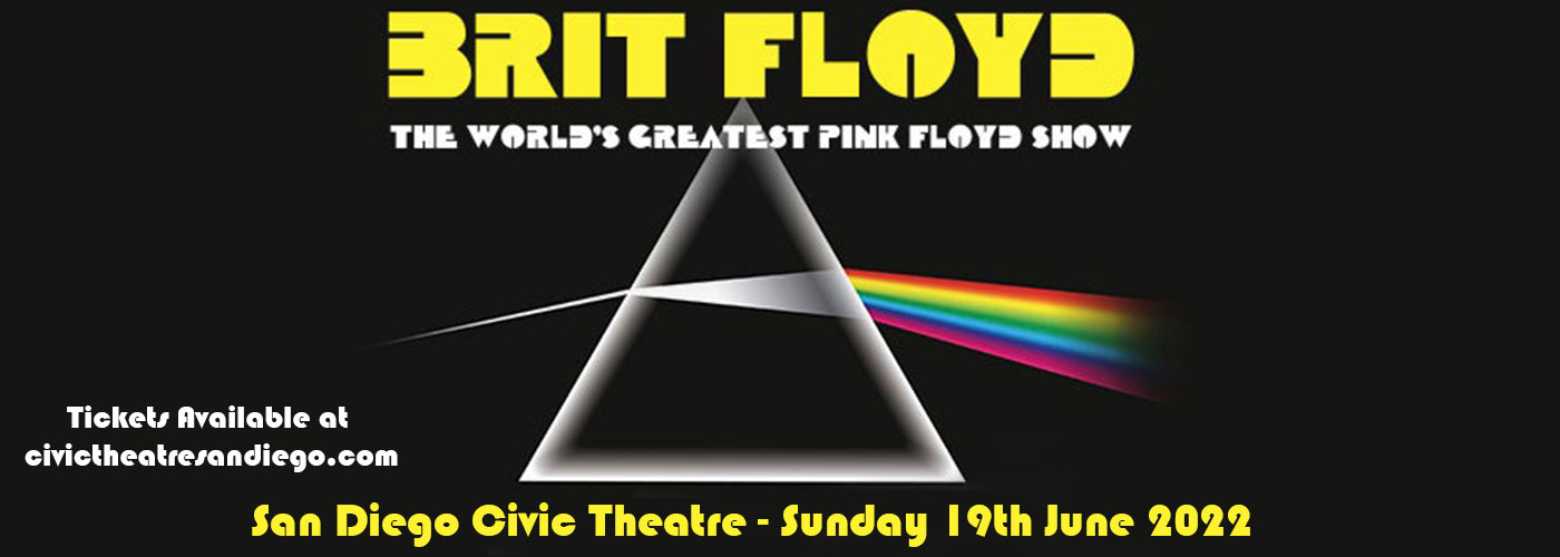 Brit Floyd at San Diego Civic Theatre tickets Brit Floyd at San Diego Civic Theatre