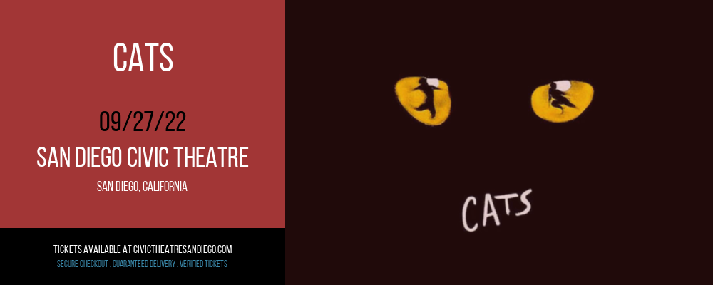 Cats at San Diego Civic Theatre