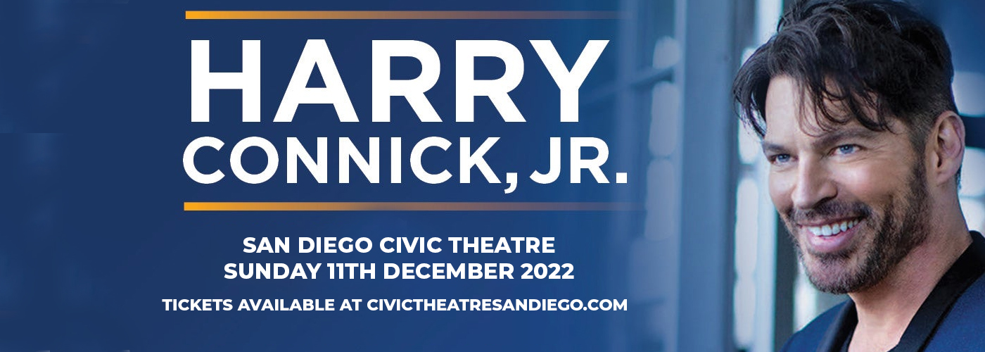 Harry Connick Jr. at San Diego Civic Theatre tickets Harry Connick Jr. at San Diego Civic Theatre