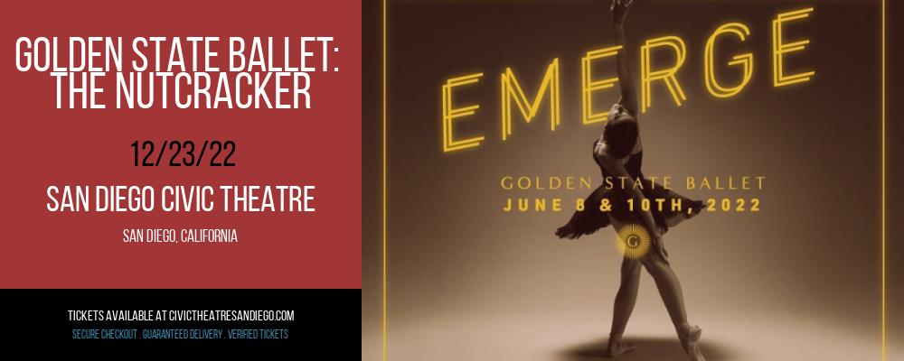 Golden State Ballet: The Nutcracker at San Diego Civic Theatre tickets Golden State Ballet: The Nutcracker at San Diego Civic Theatre