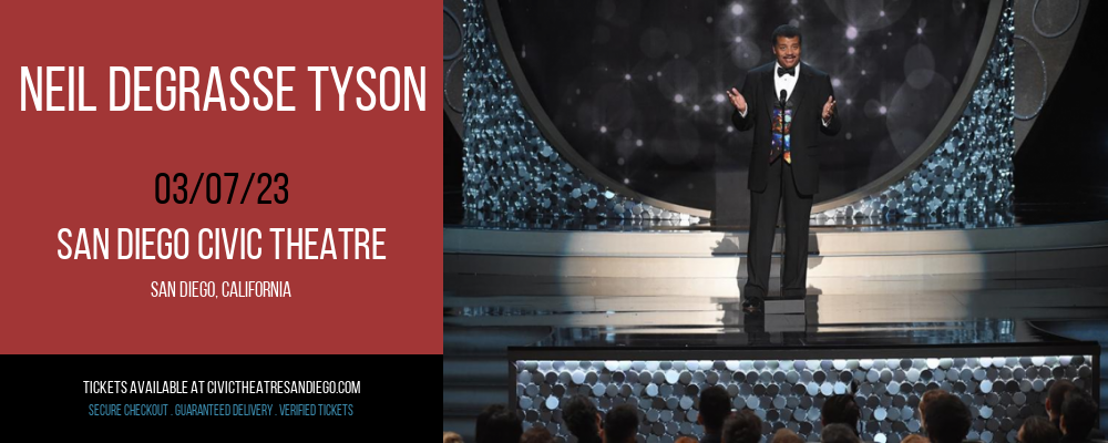 Neil deGrasse Tyson at San Diego Civic Theatre