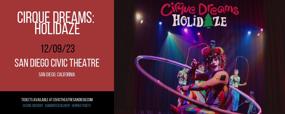 Cirque Dreams at San Diego Civic Theatre