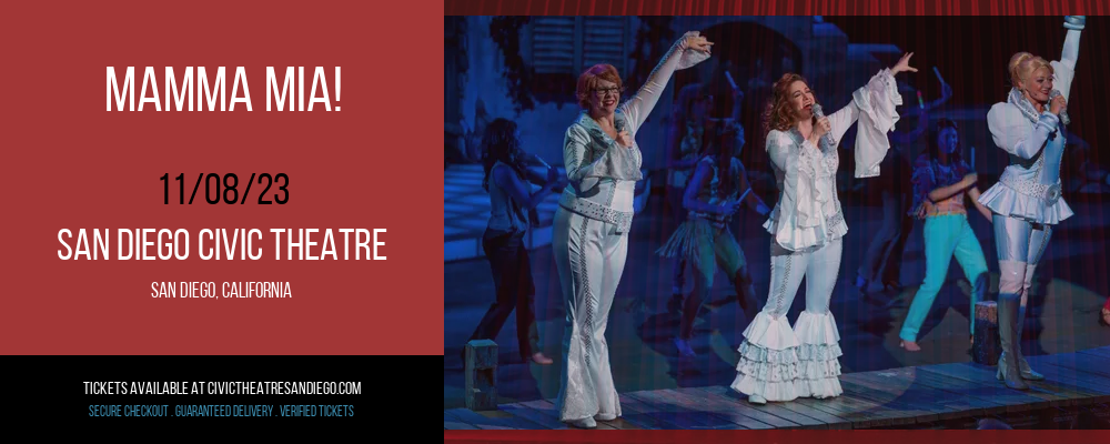 Mamma Mia! at San Diego Civic Theatre