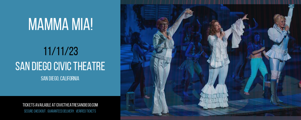 Mamma Mia! at San Diego Civic Theatre