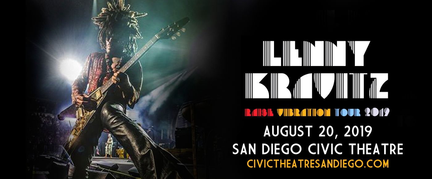 Lenny Kravitz at San Diego Civic Theatre