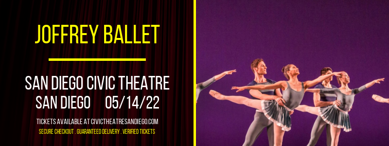 Joffrey Ballet at San Diego Civic Theatre tickets Joffrey Ballet at San Diego Civic Theatre