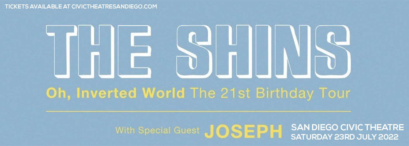 The Shins at San Diego Civic Theatre tickets The Shins at San Diego Civic Theatre