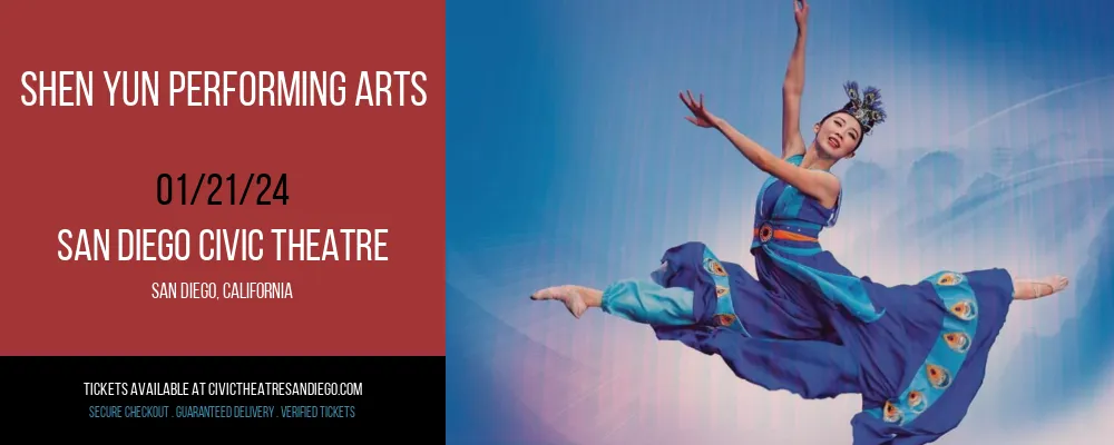 Shen Yun Performing Arts at San Diego Civic Theatre