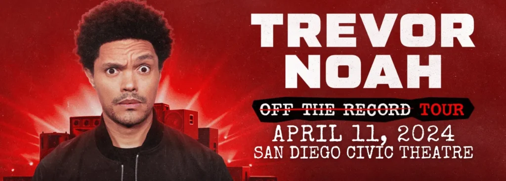 Trevor Noah at San Diego Civic Theatre