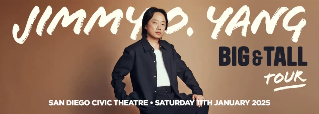 Jimmy O. Yang at San Diego Civic Theatre