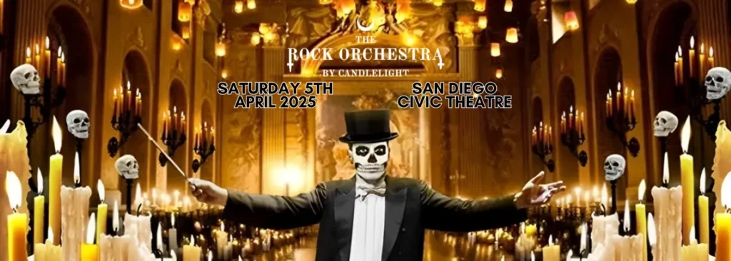 The Rock Orchestra By Candlelight at San Diego Civic Theatre