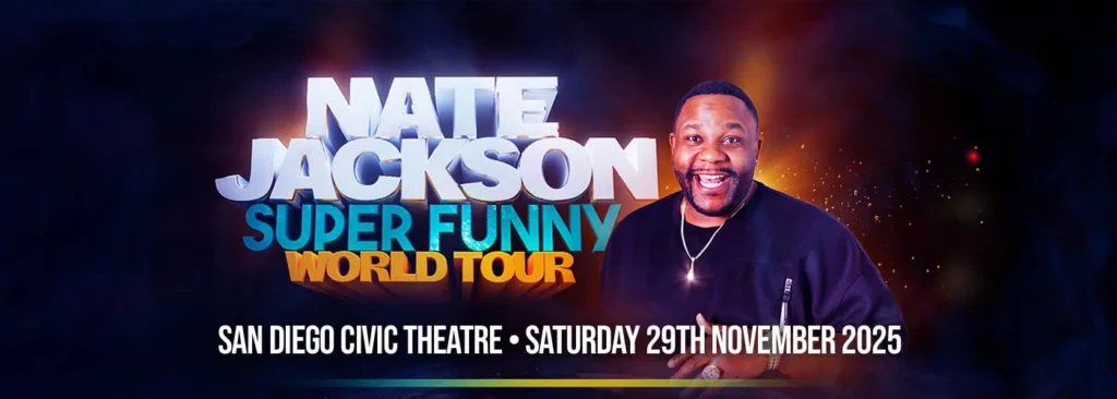 Nate Jackson at San Diego Civic Theatre