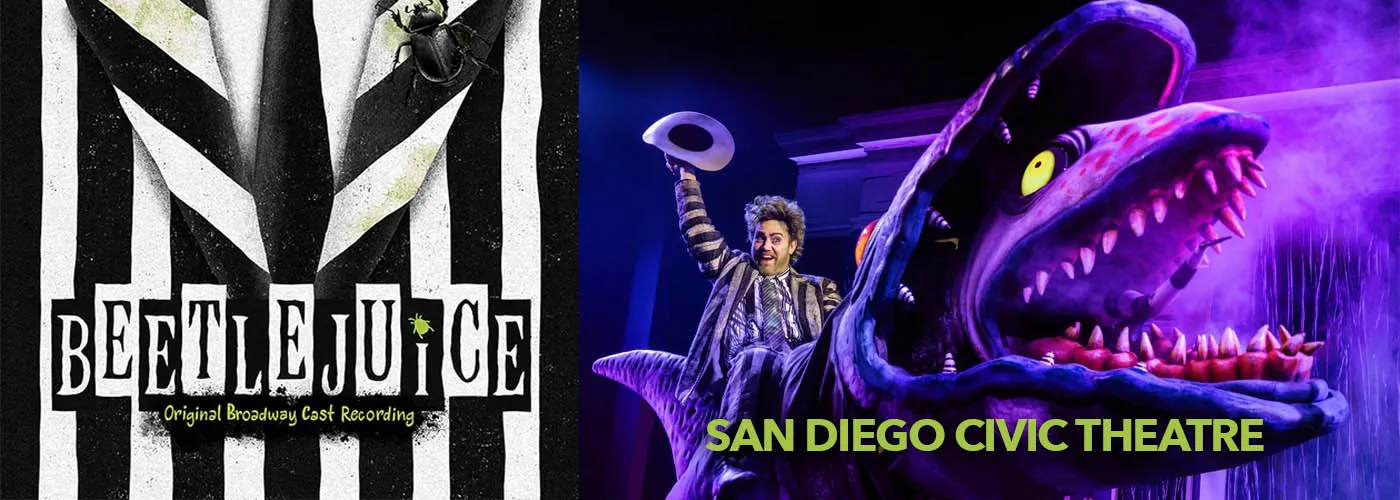Beetlejuice San Diego Civic broadway