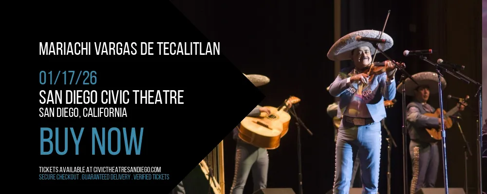 Mariachi Vargas De Tecalitlan at San Diego Civic Theatre