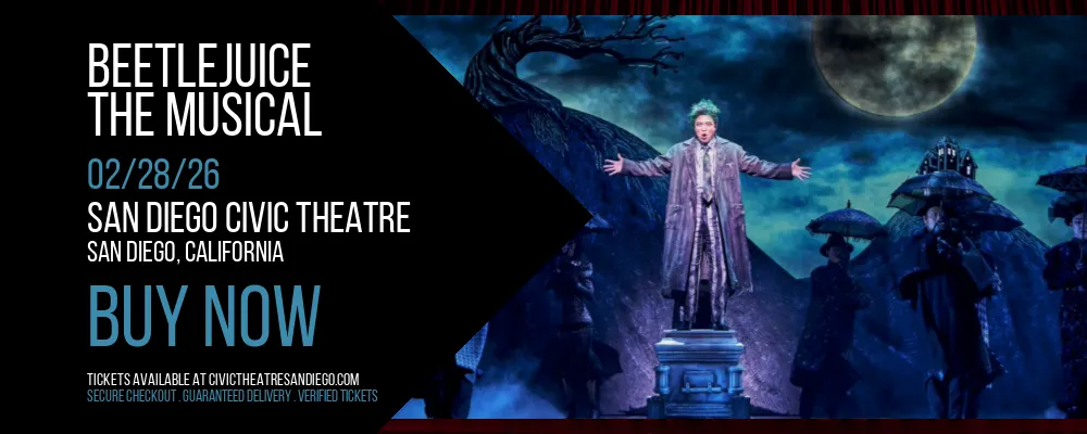 Beetlejuice at San Diego Civic Theatre