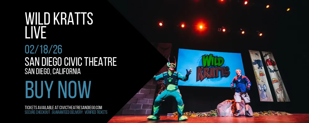 Wild Kratts at San Diego Civic Theatre