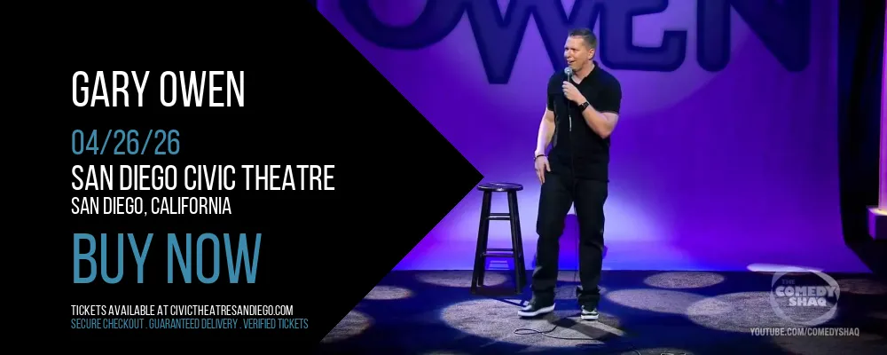 Gary Owen at San Diego Civic Theatre