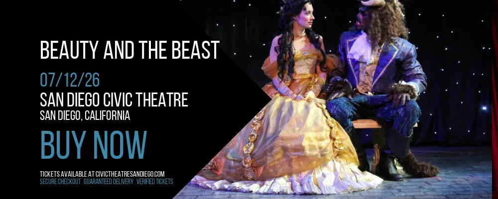 Beauty and The Beast at San Diego Civic Theatre