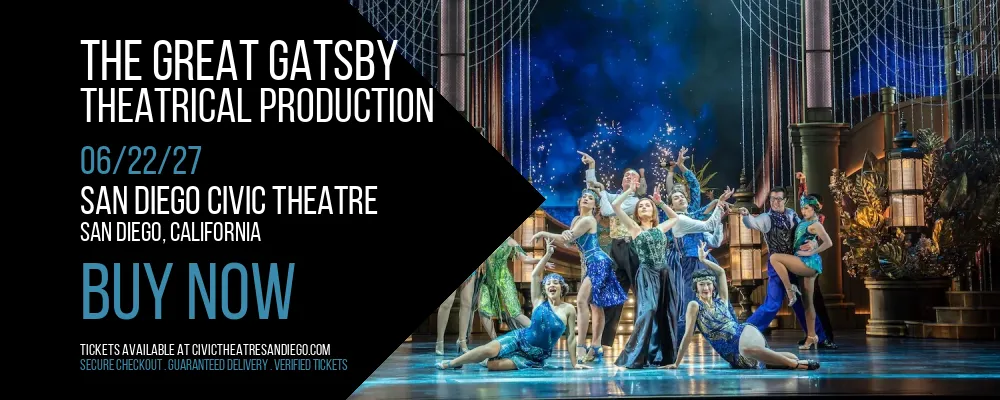 The Great Gatsby at San Diego Civic Theatre
